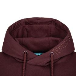 KILPI ODISEA-M Tmavě červená pánská mikina