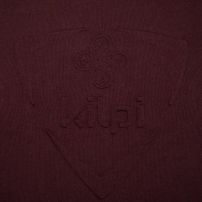 KILPI ODISEA-M Tmavě červená pánská mikina