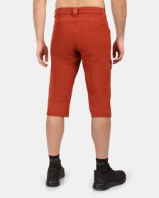 KILPI OLPRA-M Hnědé pánské 3/4 outdoorové kalhoty