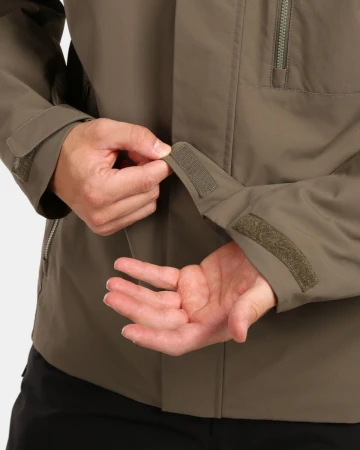 KILPI OLVERA-M Khaki pánská outdoorová bunda