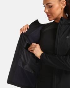KILPI OLVERA-W Čierna dámska outdoorová bunda