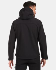 KILPI ONTAVIO-M Černá pánská softshellová bunda