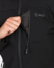 KILPI ONTAVIO-M Černá pánská softshellová bunda