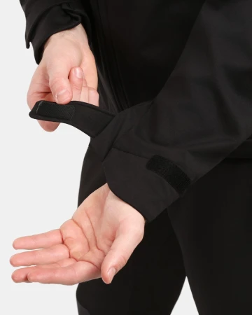KILPI ONTAVIO-M Černá pánská softshellová bunda