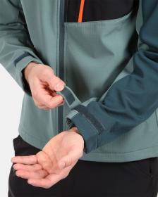 KILPI ONTAVIO-M Khaki pánská softshellová bunda