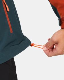 KILPI ONTAVIO-M Tmavě zelená pánská softshellová bunda