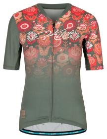 Kilpi ORETI-W khaki dámský cyklistický dres