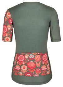 Kilpi ORETI-W khaki dámský cyklistický dres