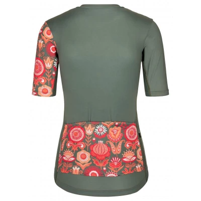 Kilpi ORETI-W khaki dámský cyklistický dres