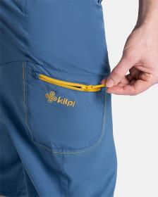 KILPI OTARA-M Tmavomodré pánske outdoorové 3/4 nohavice