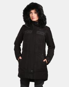 KILPI PERU-W Čierny dámsky zimný kabát