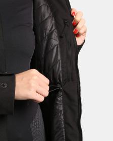 KILPI PERU-W Čierny dámsky zimný kabát