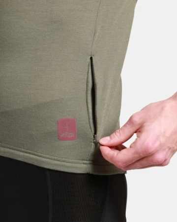 Kilpi PETRANA-M khaki pánský cyklistický dres
