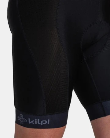 KILPI PETRANA-M Tmavě modrý pánský cyklistický dres + KILPI PRESSURE-M Černé pánské cyklistické šortky