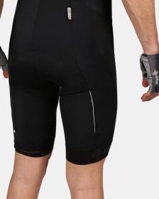 Kilpi PETRANA-M tmavě šedý merino cyklistický dres + KILPI RIDER-M Černé cyklistické kraťasy