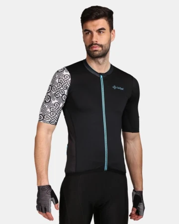 KILPI PICARD-M Černý pánský cyklistický dres