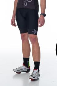 KILPI PICARD-M Černý cyklistický dres + Kilpi MURIA-M černé cyklistické kraťasy