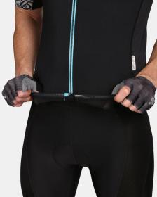 KILPI PICARD-M Černý cyklistický dres + KILPI PRESSURE-M Černé cyklistické šortky