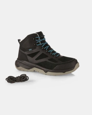KILPI PITON HIGH WP-U Černá outdoorová vysoká obuv