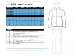 Kilpi PONTINO-JB tyrkysová dětská kombinéza