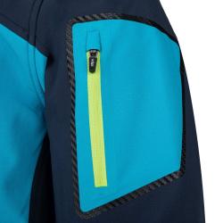 Kilpi PRESENA-M Tmavě šedá pánská softshell bunda