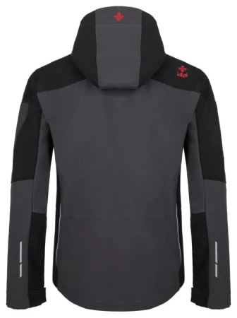 Kilpi PRESENA-M Tmavě šedá pánská softshell bunda