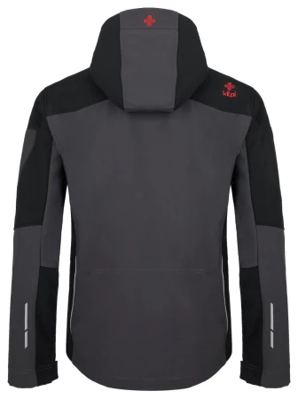 Kilpi PRESENA-M Tmavě šedá pánská softshell bunda