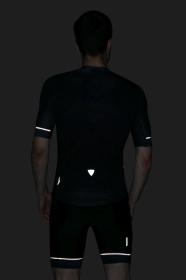 Kilpi PRESSURE-M černé cyklistické šortky