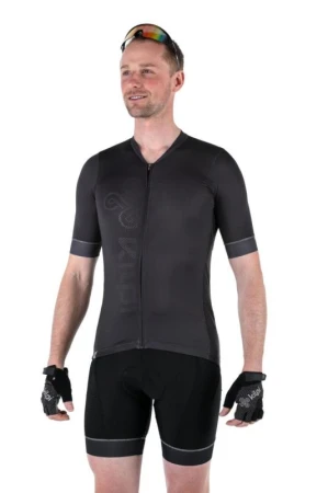 Kilpi PRESSURE-M černé cyklistické šortky