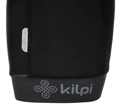 Kilpi PRESSURE-M černé pánské cyklistické kraťasy