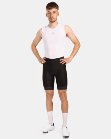 KILPI PRESSURE-M Černé pánské cyklistické šortky KILPI PRESSURE-M Černé pánské cyklistické šortky