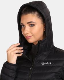 KILPI PYRAMIDEN-W Černá dámská péřová bunda