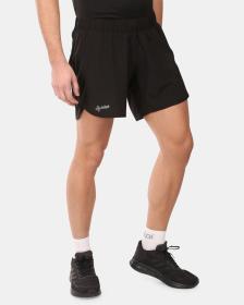 KILPI RAFEL-M Černé pánské běžecké šortky