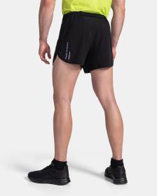 KILPI RAFEL-M Černé pánské běžecké šortky