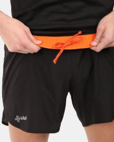 KILPI RAFEL-M Čierne pánske bežecké šortky