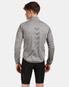 KILPI RAINAR-M Svetlo šedá pánska cyklistická bunda