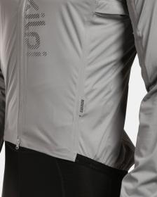 KILPI RAINAR-M Svetlo šedá pánska cyklistická bunda
