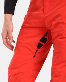 KILPI RAVEL-M Červené pánské lyžařské kalhoty