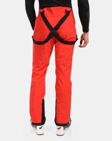 KILPI RAVEL-M Červené pánské lyžařské kalhoty