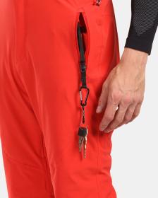 KILPI RAVEL-M Červené pánské lyžařské kalhoty