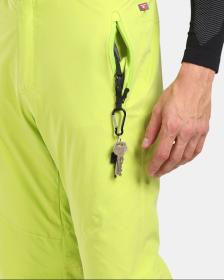 KILPI RAVEL-M Svetlo zelené pánske lyžiarske nohavice