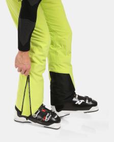 KILPI RAVEL-M Svetlo zelené pánske lyžiarske nohavice
