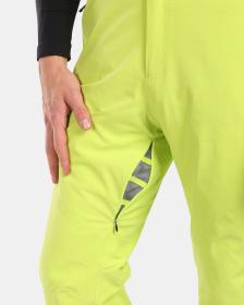 KILPI RAVEL-M Svetlo zelené pánske lyžiarske nohavice