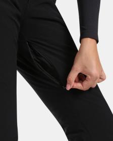 KILPI RAVEL-W Černé dámské lyžařské kalhoty