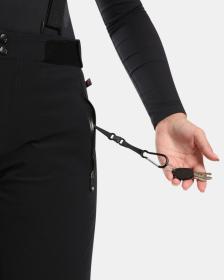 KILPI RAVEL-W Černé dámské lyžařské kalhoty