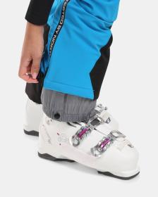 KILPI RAVEL-W Modré dámské lyžařské kalhoty šátek Kilpi