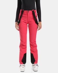 KILPI RAVEL-W Růžové dámské lyžařské kalhoty