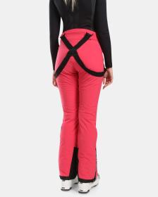 KILPI RAVEL-W Růžové dámské lyžařské kalhoty