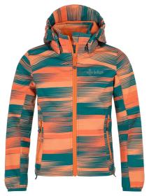 Kilpi RAVIA-J korálová dívčí softshellová bunda