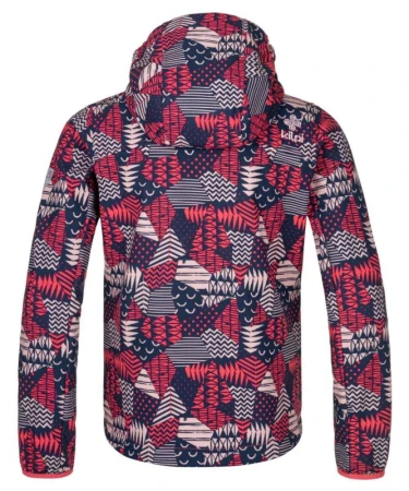 Kilpi RAVIA-J růžová dívčí softshell bunda